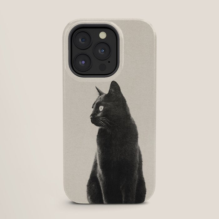 Black Cat iPhone Case Gallery Image 27