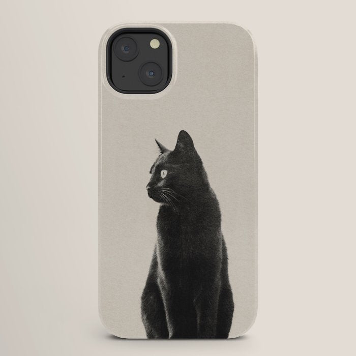 Black Cat iPhone Case Gallery Image 26