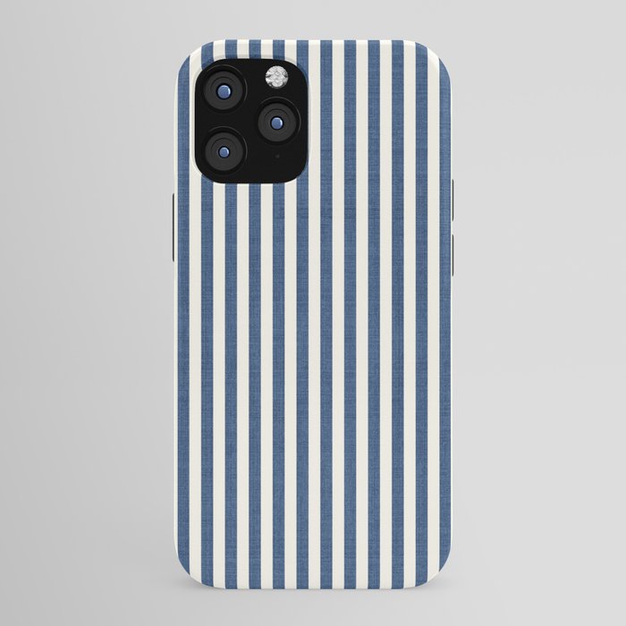 Pinstripe in Navy Blue iPhone Case Gallery Image 43
