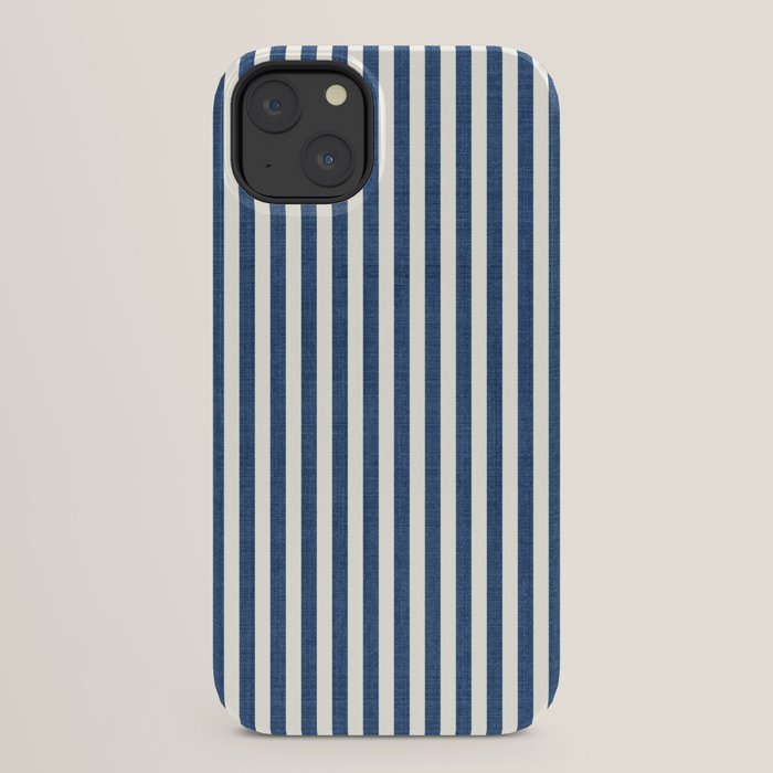 Pinstripe in Navy Blue iPhone Case Gallery Image 22