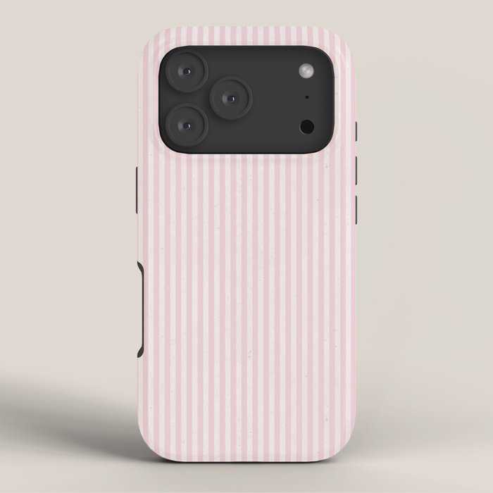 Pink Striped Pattern iPhone Case Gallery Image 3