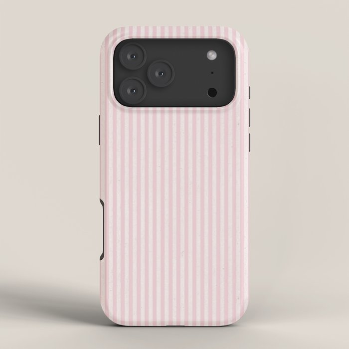Pink Striped Pattern iPhone Case Gallery Image 4