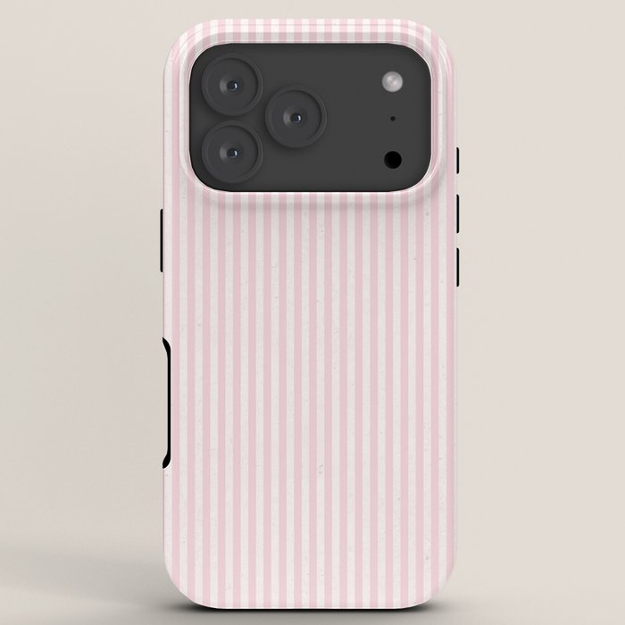 Pink Striped Pattern iPhone Case Gallery Image 7