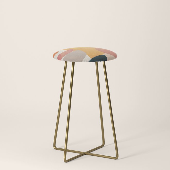 Modern Abstract Art 70 Stool Gallery Image 4