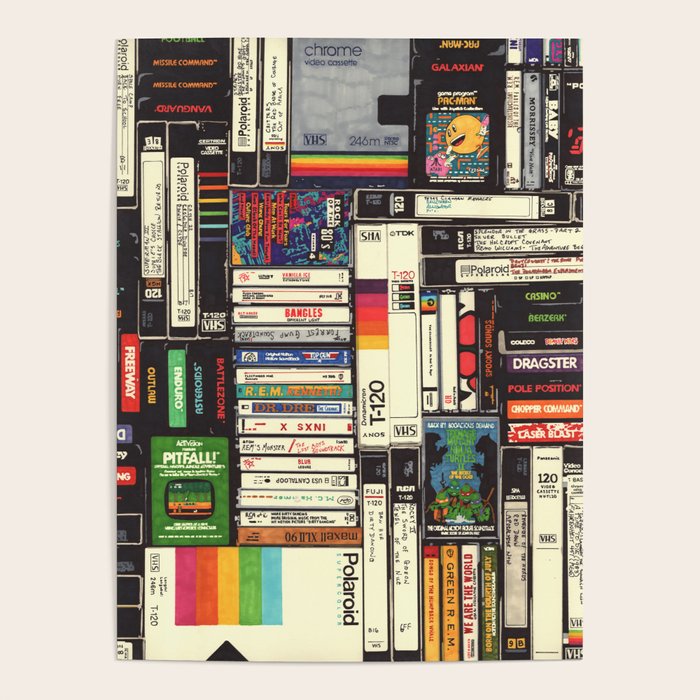 Cassettes, VHS and Video Games Poster Gallery Image 4