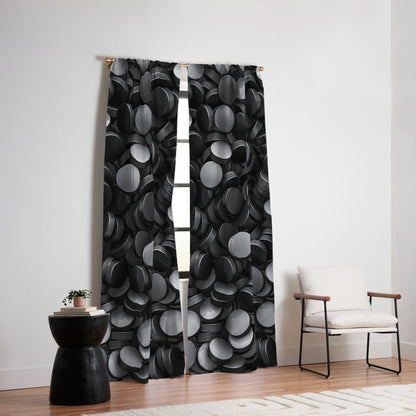 Hockey pucks Window Curtain Gallery Image 6