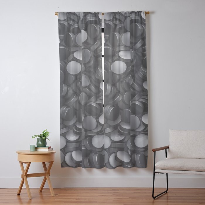 Hockey pucks Window Curtain Gallery Image 13
