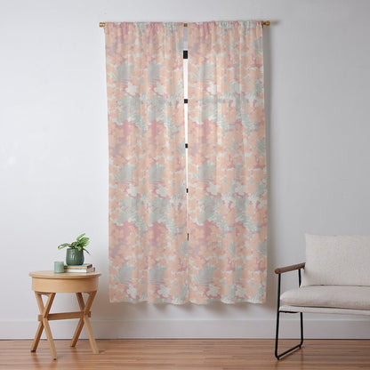 Exotic plumeria flowers A Window Curtain Gallery Image 13