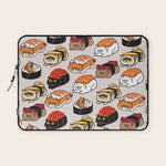 Sushi Persian Cat Laptop Sleeve Gallery Image 1