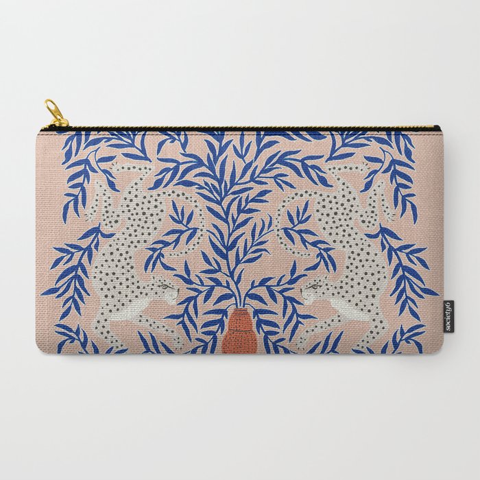 Leopard Vase Carry All Pouch Gallery Image 2