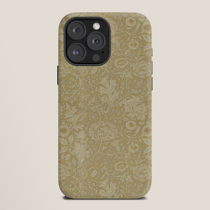 William Morris Vintage Double Bough Antique Gold iPhone Case Gallery Image 12