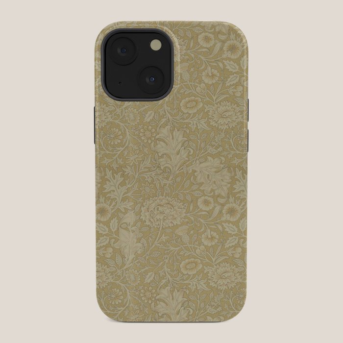William Morris Vintage Double Bough Antique Gold iPhone Case Gallery Image 34