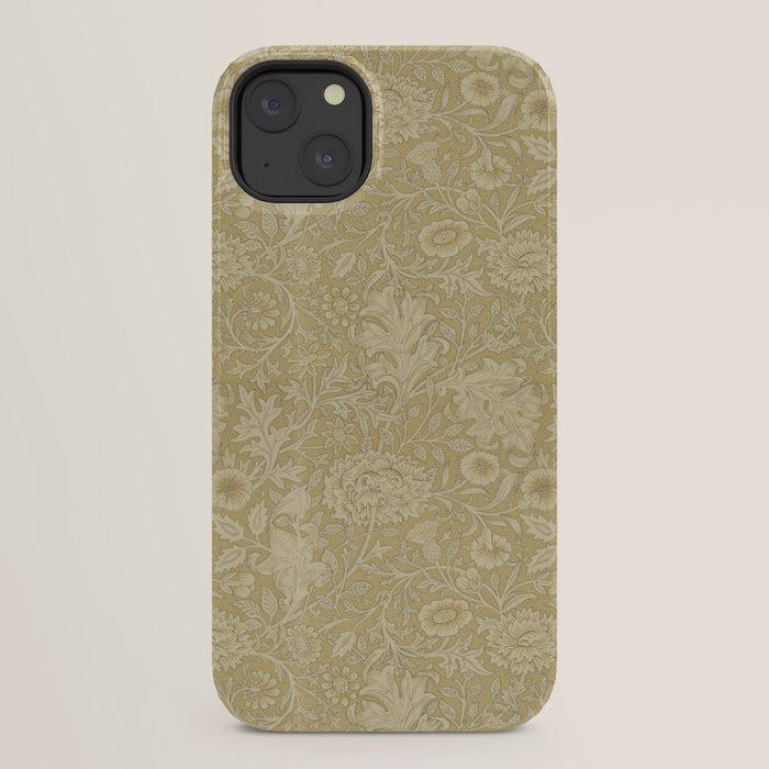 William Morris Vintage Double Bough Antique Gold iPhone Case Gallery Image 30