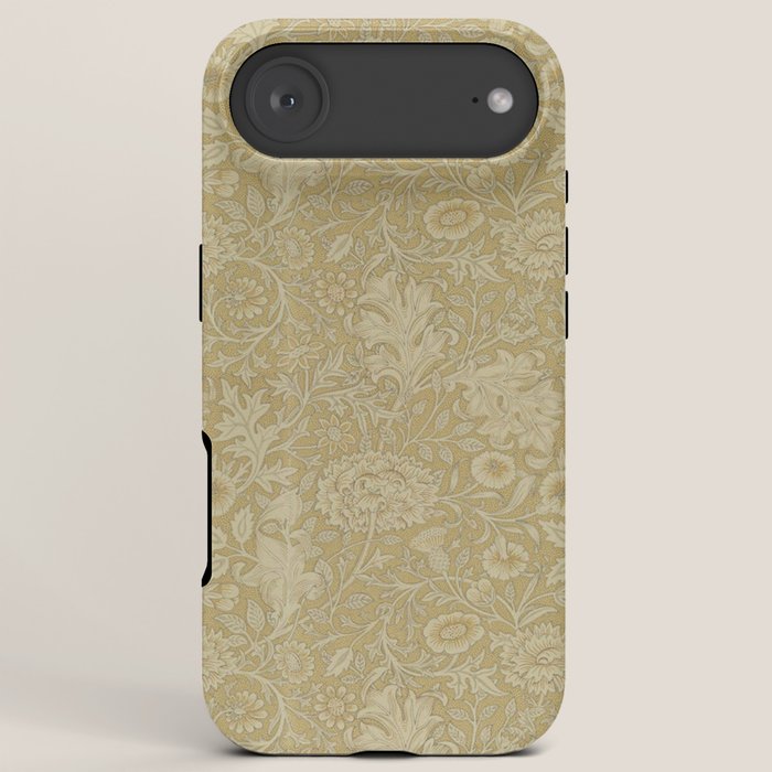 William Morris Vintage Double Bough Antique Gold iPhone Case Gallery Image 6