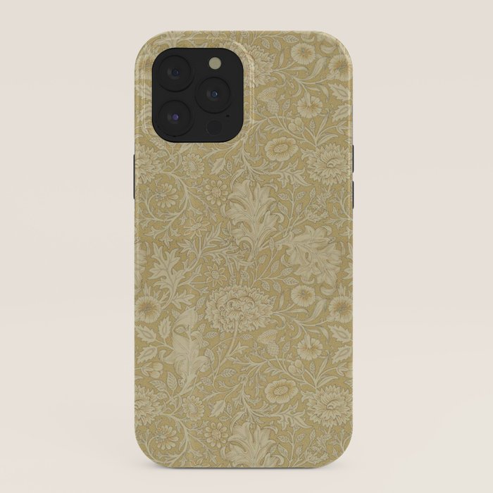 William Morris Vintage Double Bough Antique Gold iPhone Case Gallery Image 40