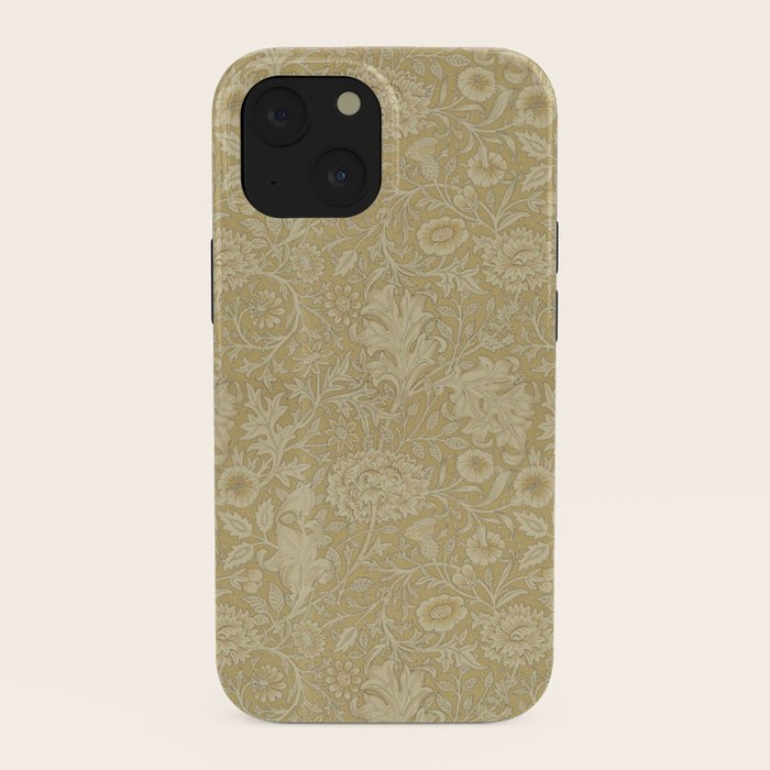 William Morris Vintage Double Bough Antique Gold iPhone Case Gallery Image 38