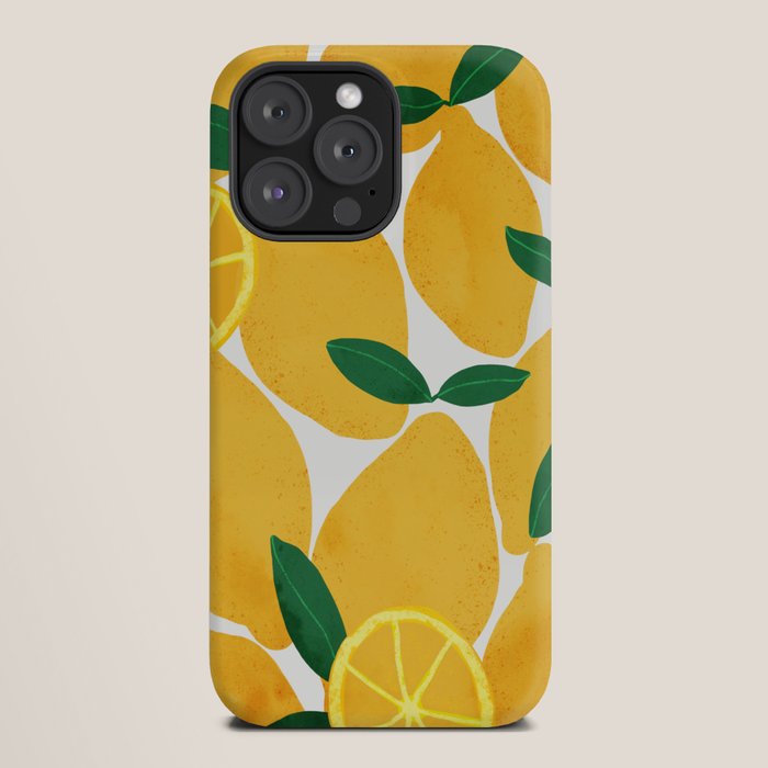 lemon mediterranean still life iPhone Case Gallery Image 20