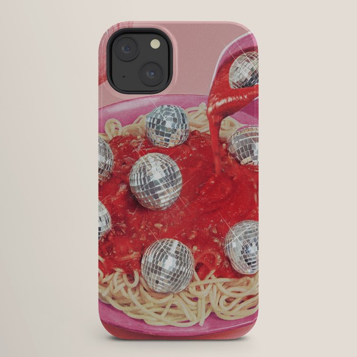 Spaghetti Disco Balls - Pink and Red iPhone Case Gallery Image 26