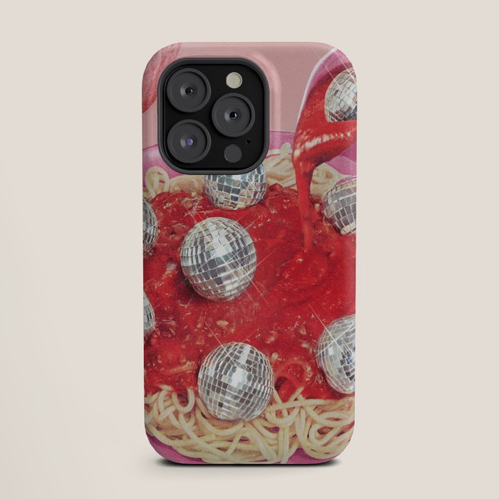 Spaghetti Disco Balls - Pink and Red iPhone Case Gallery Image 19