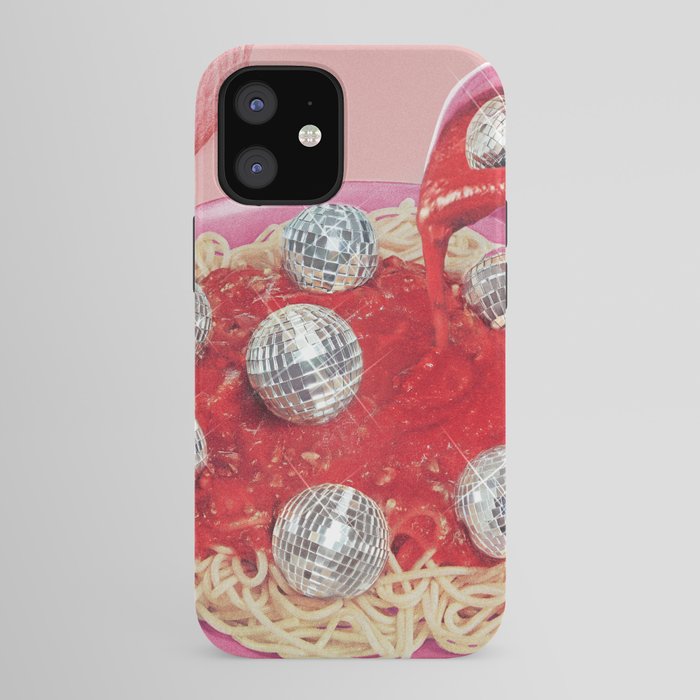 Spaghetti Disco Balls - Pink and Red iPhone Case Gallery Image 41