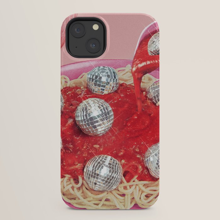 Spaghetti Disco Balls - Pink and Red iPhone Case Gallery Image 22