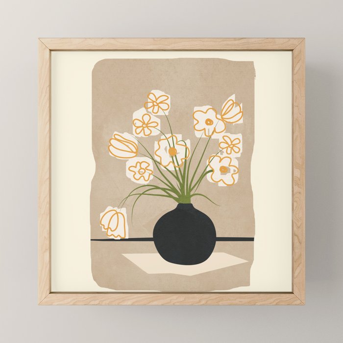 Flowers 7 Mini Art Print Gallery Image 1