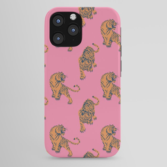 tiger print pink iPhone Case Gallery Image 44