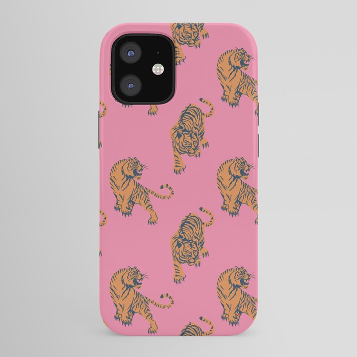 tiger print pink iPhone Case Gallery Image 41