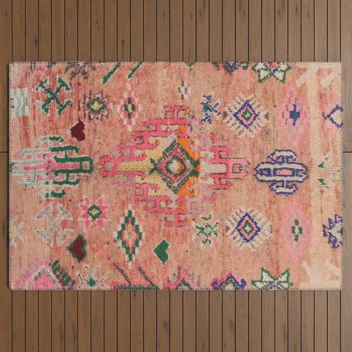 Moroccan Berber Traditional Carpet Outdoor Rug Gallery Image 3