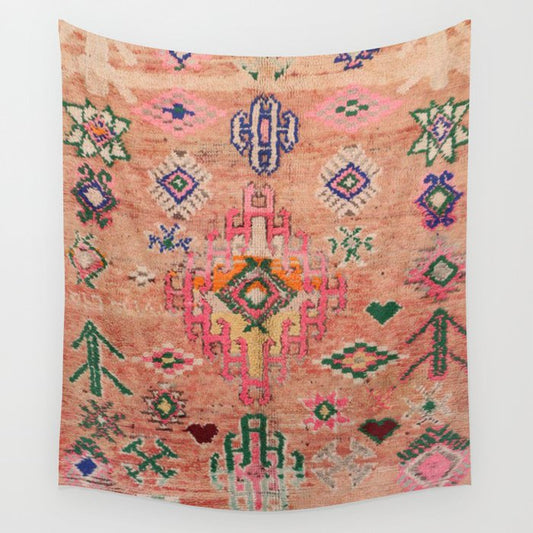 Moroccan Berber Traditional Carpet Wall Tapestry Gallery Image 1