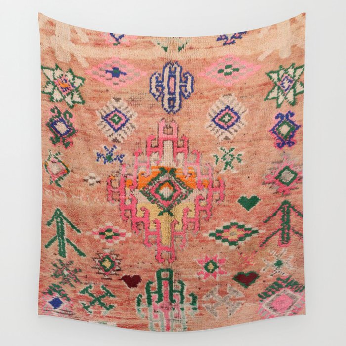 Moroccan Berber Traditional Carpet Wall Tapestry Gallery Image 2