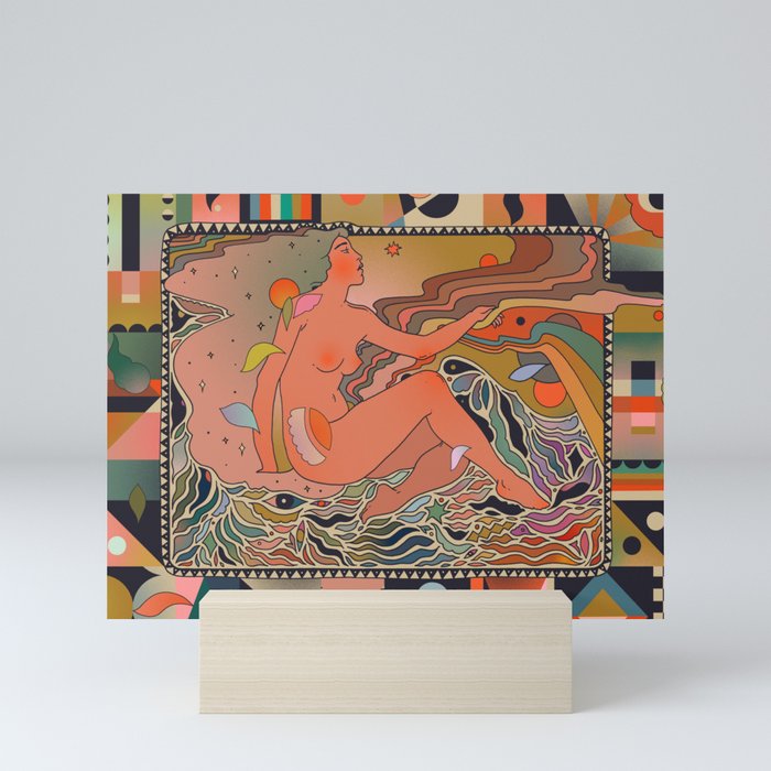 Dip Your Hands In The Sky Mini Art Print Gallery Image 5