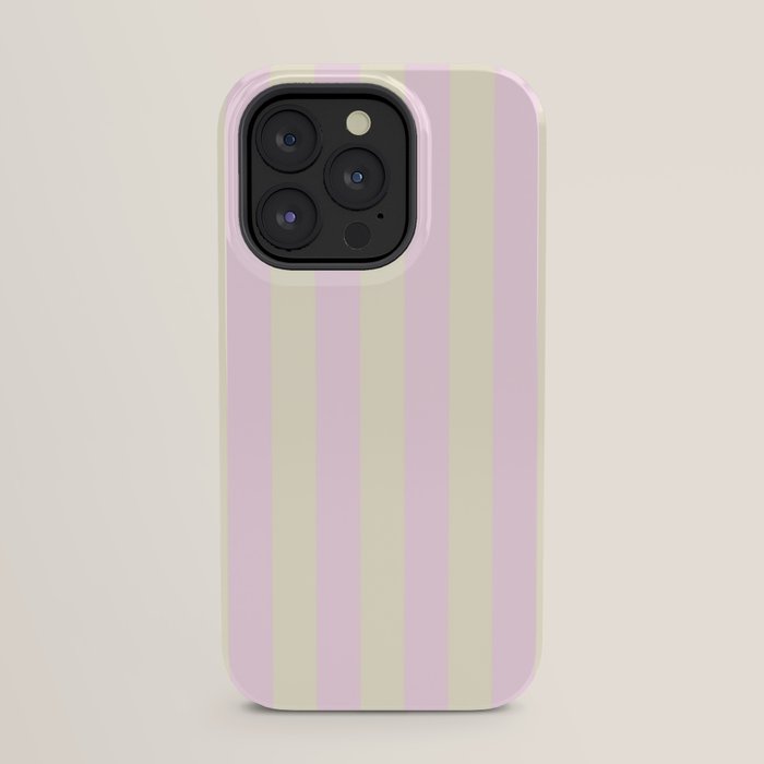 Stripes of Light Pink and Cream iPhone Case Gallery Image 23
