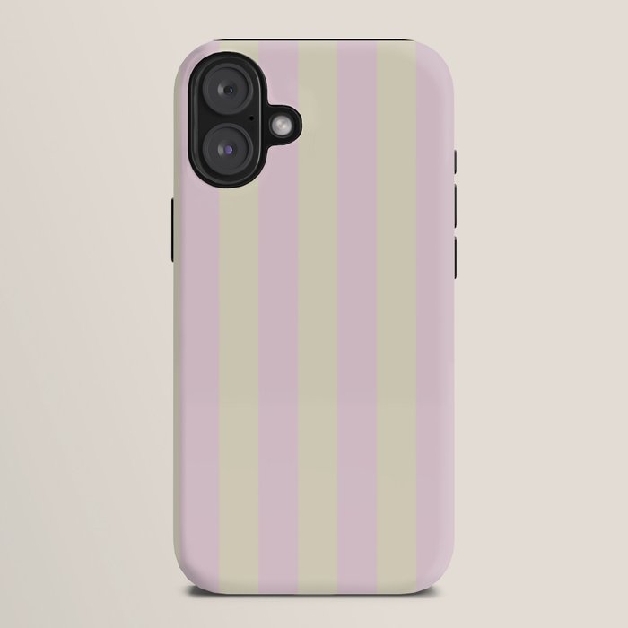 Stripes of Light Pink and Cream iPhone Case Gallery Image 10