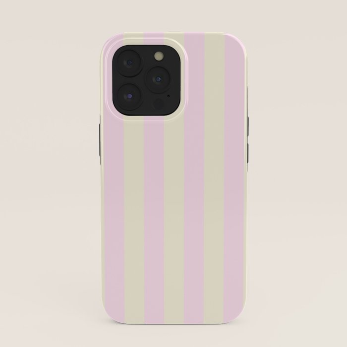 Stripes of Light Pink and Cream iPhone Case Gallery Image 39
