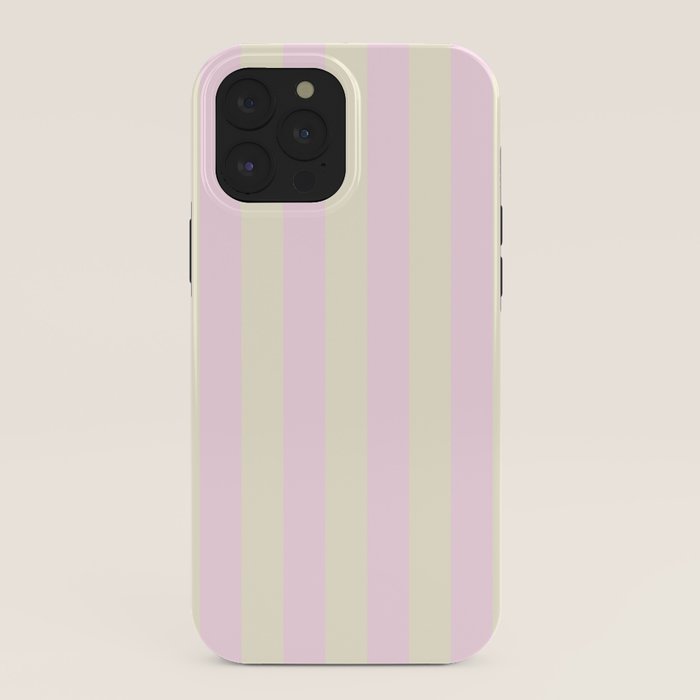 Stripes of Light Pink and Cream iPhone Case Gallery Image 40