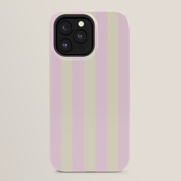 Stripes of Light Pink and Cream iPhone Case Gallery Image 24