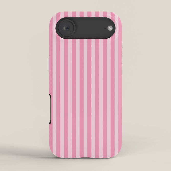 Striped Vertical 2 Pink iPhone Case Gallery Image 2
