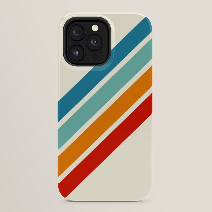 Alator - Classic 70s Retro Summer Stripes iPhone Case Gallery Image 32