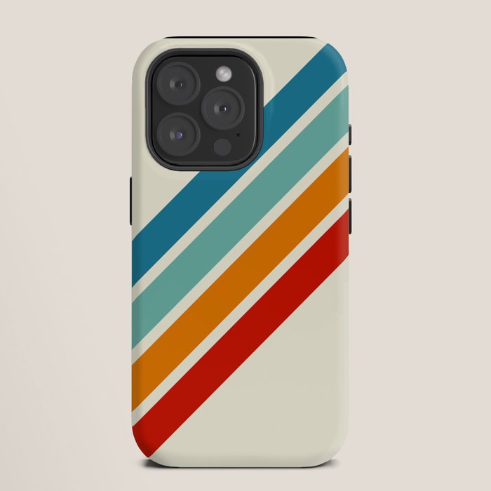 Alator - Classic 70s Retro Summer Stripes iPhone Case Gallery Image 11