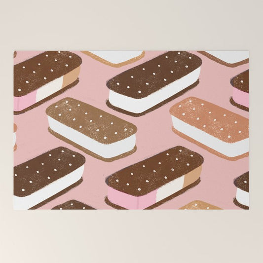 Ice Cream Sandwiches Welcome Mat Gallery Image 2