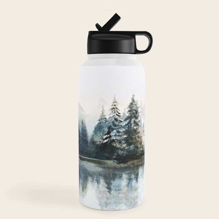 Winter Morning Water Bottle Gallery Image 4