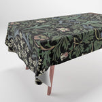 William Morris Vintage Blackthorn Dark Green 1892 Tablecloth Gallery Image 1