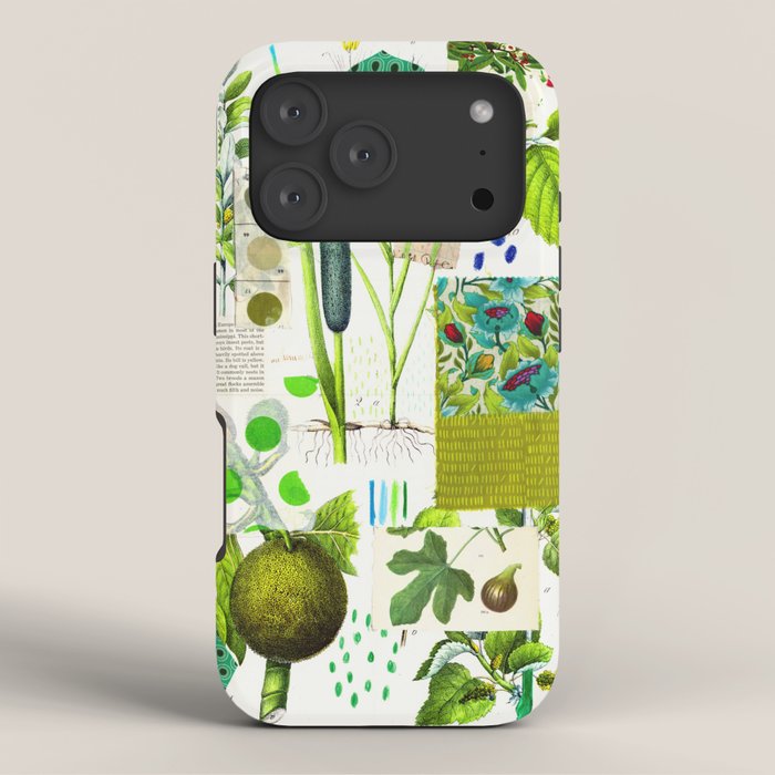 Green Botanical by Pam Smilow iPhone Case Gallery Image 3