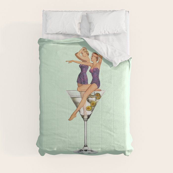 girls night green Comforter Gallery Image 3