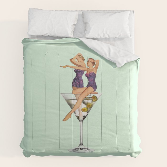 girls night green Comforter Gallery Image 7