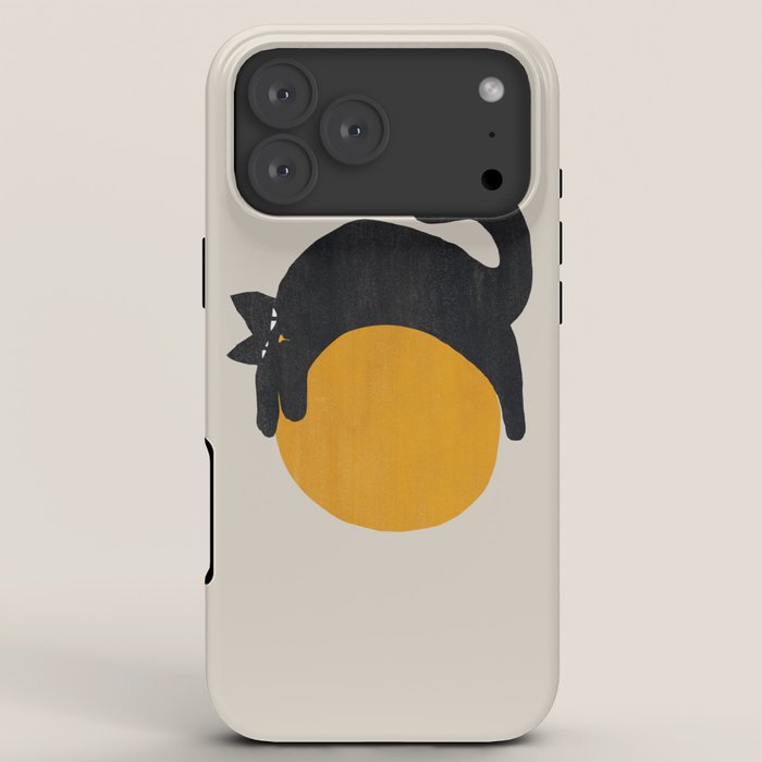 Cat with ball iPhone Case Gallery Image 8