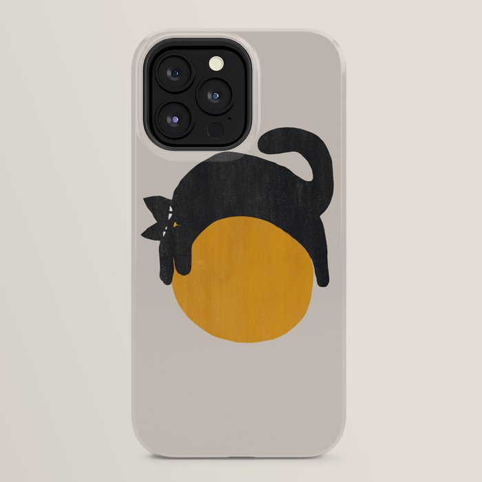 Cat with ball iPhone Case Gallery Image 24