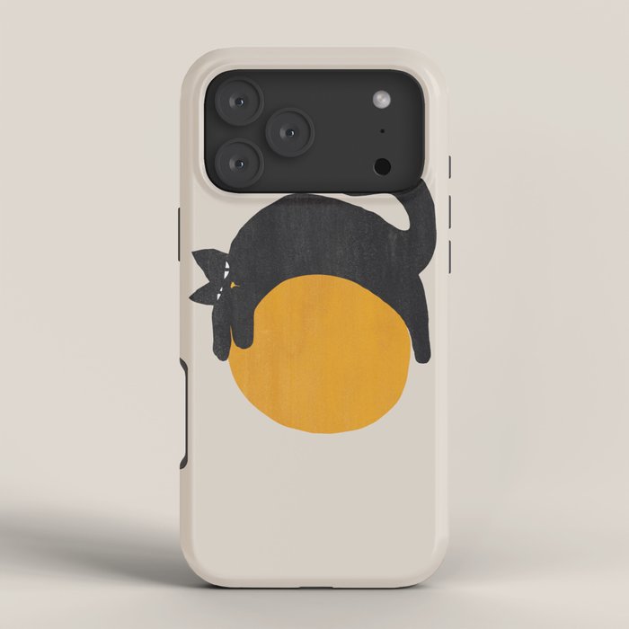 Cat with ball iPhone Case Gallery Image 4