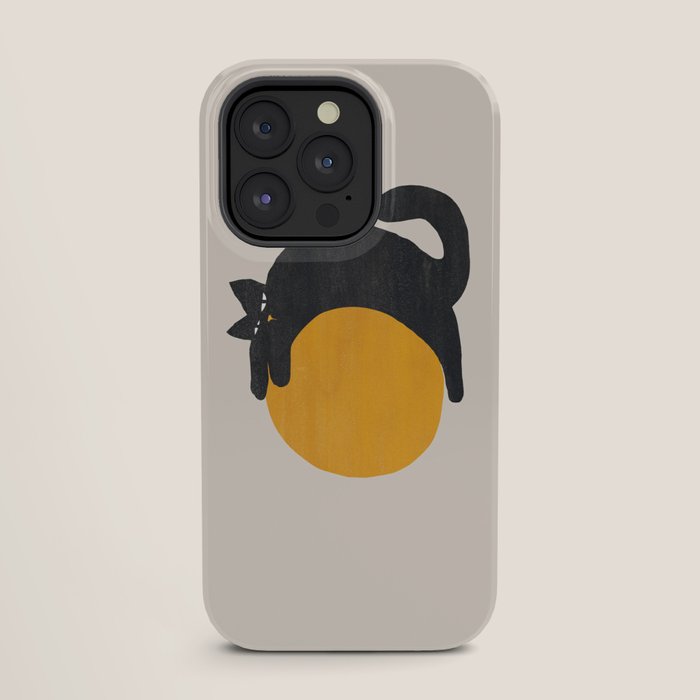 Cat with ball iPhone Case Gallery Image 27